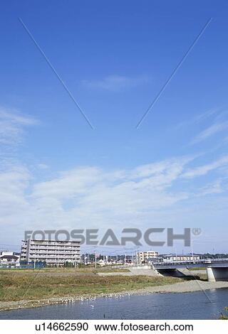 Stock Image - Cirrostratus clouds and sky. Fotosearch