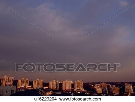 Cirrostratus clouds in dusk View Large Photo Image Picture - Cirrostratus clouds in dusk. Fotosearch