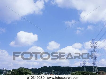 Stock Image - Humilis clouds. Fotosearch