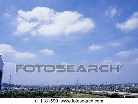 Stock Image - Humilis clouds. Fotosearch