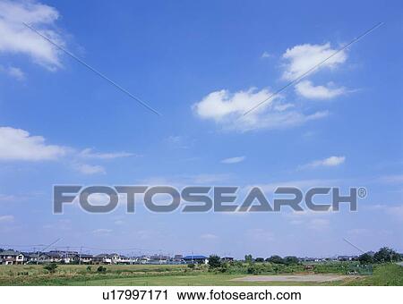 Stock Image - Humilis clouds. Fotosearch
