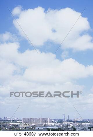 Stock Photo - Humilis clouds. Fotosearch