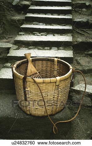 Bamboo basket View Large Photo Image Stock Image - Bamboo basket. Fotosearch