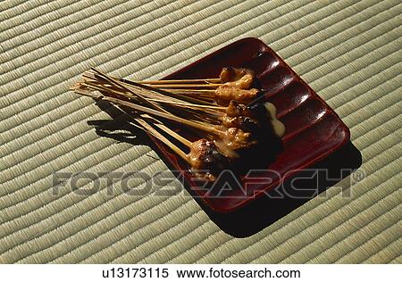 Stock Photography - Broiled rice cake. Fotosearch