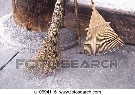 Stock Photograph - Japanese clean up tool. Fotosearch