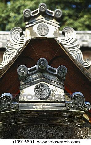 Stock Image - Roofing tile. Fotosearch
