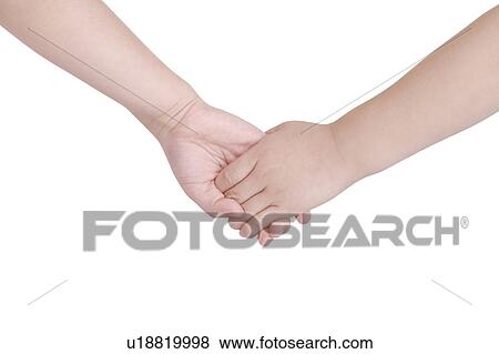 Stock Photo - Close up of holding hands. Fotosearch