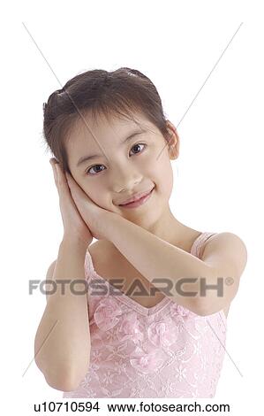 Girl making a sleeping gesture View Large Photo Image Picture - Girl making a sleeping gesture. Fotosearch