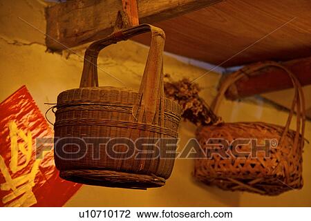 Asia, Taiwan, Bamboo baskets View Large Photo Image Stock Image - Asia, Taiwan, Bamboo baskets. Fotosearch