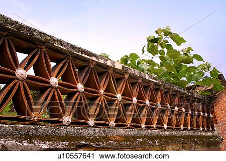Asia, Taiwan, Hakka architectural detail View Large Photo Image Stock Image - Asia, Taiwan, Hakka architectural detail. Fotosearch