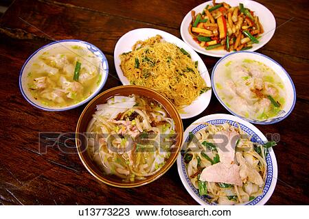 Stock Image - Asia, Taiwan, Hakka cuisine. Fotosearch