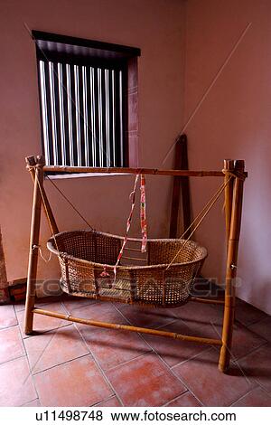 Stock Photo - Asia, Taiwan, Xiao Family Historic House, Crib. Fotosearch