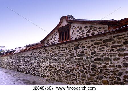Asia, Taiwan, Xiao Family Historic House, Surrounding wall View Large Photo Image Stock Photo - Asia, Taiwan, Xiao Family Historic House, Surrounding wall. Fotosearch