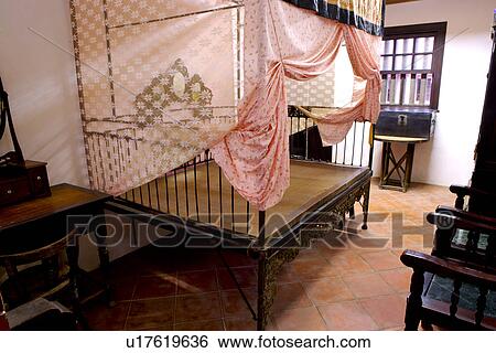 Stock Photograph - Asia, Taiwan, Xiao Family Historic House, home interior. Fotosearch