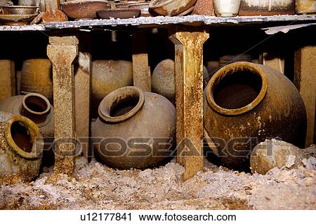 Pottery after firing View Large Photo Image Stock Image - Pottery after firing. Fotosearch