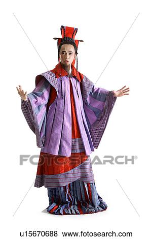 Chinese traditional opera character posing View Large Photo Image Stock Photo - Chinese traditional opera character posing. Fotosearch