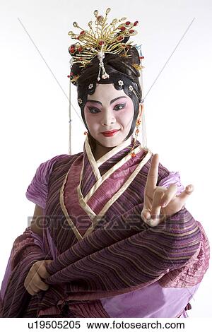 Stock Photography - Mature woman wearing traditional clothing. Fotosearch