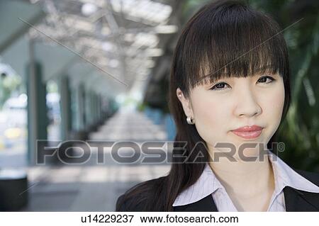 Stock Photo - Portrait of a businesswoman. Fotosearch