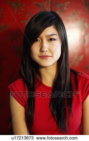 Portrait of a young woman View Large Photo Image Stock Image - Portrait of a young woman. Fotosearch
