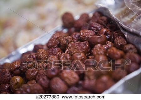 Close-up of dried dates View Large Photo Image Stock Image - Close-up of dried dates. Fotosearch