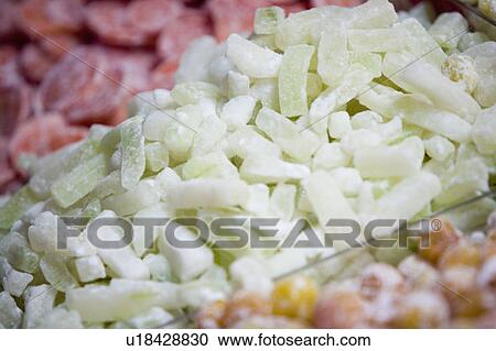 Close-up of dried fruits in a store View Large Photo Image Stock Image - Close-up of dried fruits in a store. Fotosearch