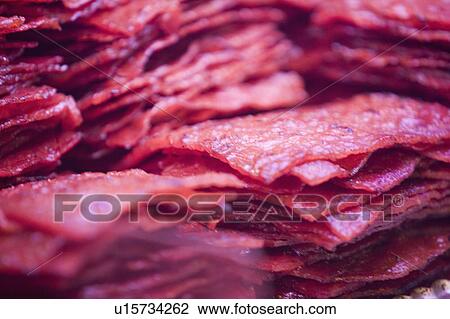 Close-up of slices of barbequed pork View Large Photo Image Stock Image - Close-up of slices of barbequed pork. Fotosearch