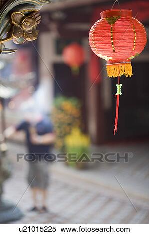 Close-up of a Chinese lantern in a temple View Large Photo Image Stock Photography - Close-up of a Chinese lantern in a temple. Fotosearch