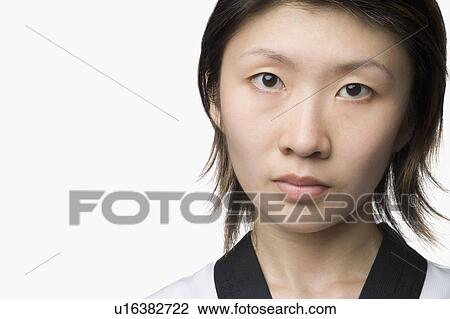 Portrait of a young woman View Large Photo Image Stock Image - Portrait of a young woman. Fotosearch