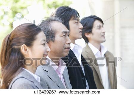 Portrait of four business people View Large Photo Image Stock Photo - Portrait of four business people. Fotosearch