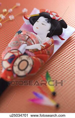 Stock Image - Battledore and shuttlecock. Fotosearch