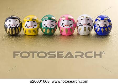 Stock Photo - Daruma doll. Fotosearch