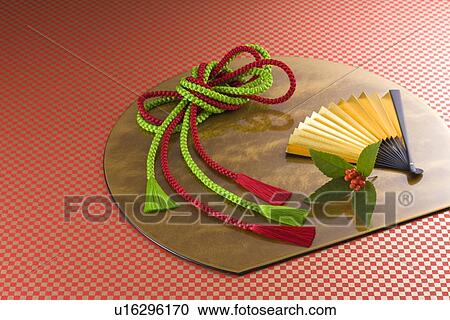 Gold fan and tray View Large Photo Image Stock Image - Gold fan and tray. Fotosearch