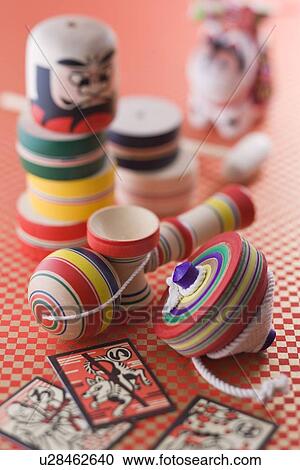 Stock Image - Japanese new year's toy. Fotosearch