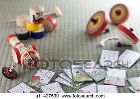 Stock Photo - Japanese traditional toy. Fotosearch