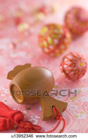 Lucky mallet and temari ball View Large Photo Image Stock Photograph - Lucky mallet and temari ball. Fotosearch