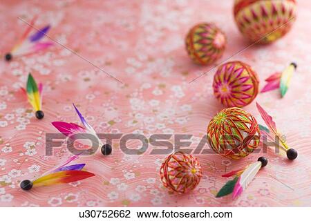 Shuttlecock and temari ball View Large Photo Image Stock Image - Shuttlecock and temari ball. Fotosearch