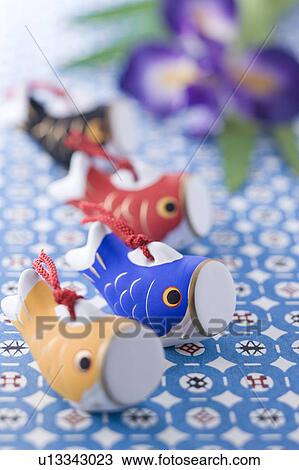 Carp shaped ornament View Large Photo Image Stock Image - Carp shaped ornament. Fotosearch