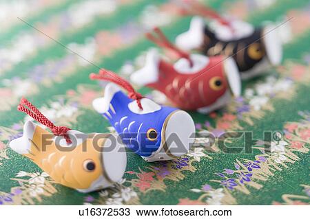 Carp shaped ornament View Large Photo Image Stock Image - Carp shaped ornament. Fotosearch