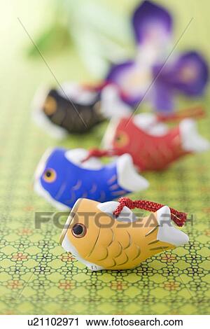 Carp shaped ornament View Large Photo Image Stock Image - Carp shaped ornament. Fotosearch