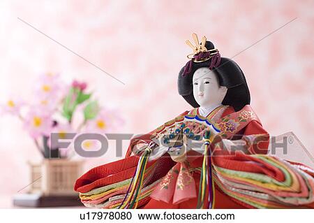 Japanese hinamatsuri doll View Large Photo Image Stock Image - Japanese hinamatsuri doll. Fotosearch