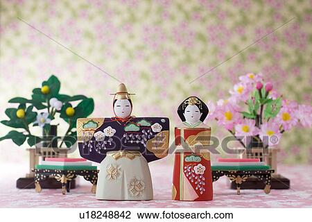 Japanese hinamatsuri doll View Large Photo Image Stock Image - Japanese hinamatsuri doll. Fotosearch