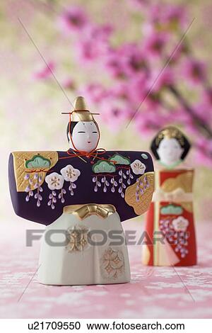 Stock Image - Japanese hinamatsuri doll. Fotosearch