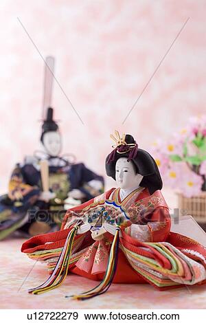 Japanese hinamatsuri doll View Large Photo Image Stock Photo - Japanese hinamatsuri doll. Fotosearch