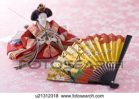 Stock Photo - Japanese hinamatsuri doll. Fotosearch