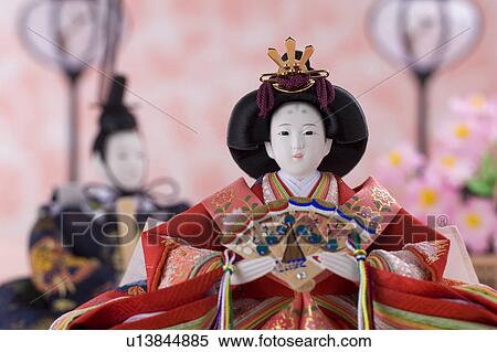 Stock Photography - Japanese hinamatsuri doll. Fotosearch