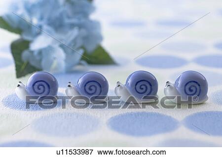 Stock Photo - Snail ornament. Fotosearch