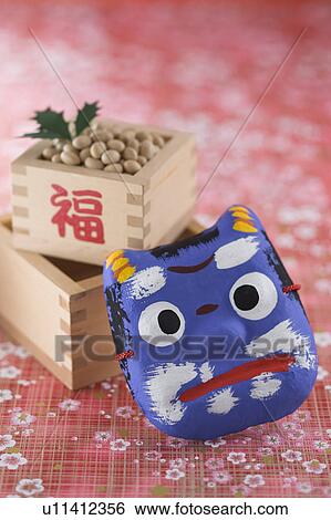 Soybean and mask of evil View Large Photo Image Stock Photograph - Soybean and mask of evil. Fotosearch