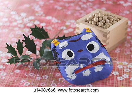 Soybean and mask of evil View Large Photo Image Stock Photograph - Soybean and mask of evil. Fotosearch