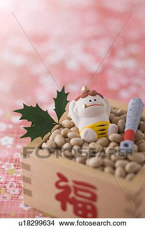 Soybean and ornament of evil View Large Photo Image Picture - Soybean and ornament of evil. Fotosearch