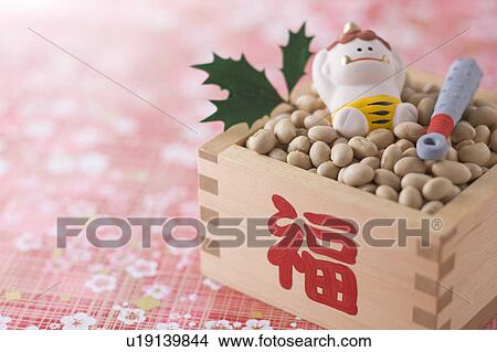 Soybean and ornament of evil View Large Photo Image Picture - Soybean and ornament of evil. Fotosearch
